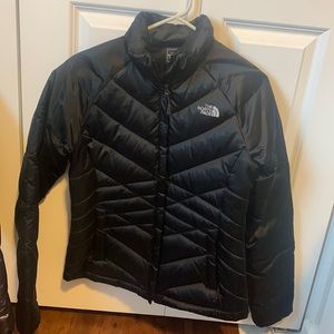 Womens black north face jacket